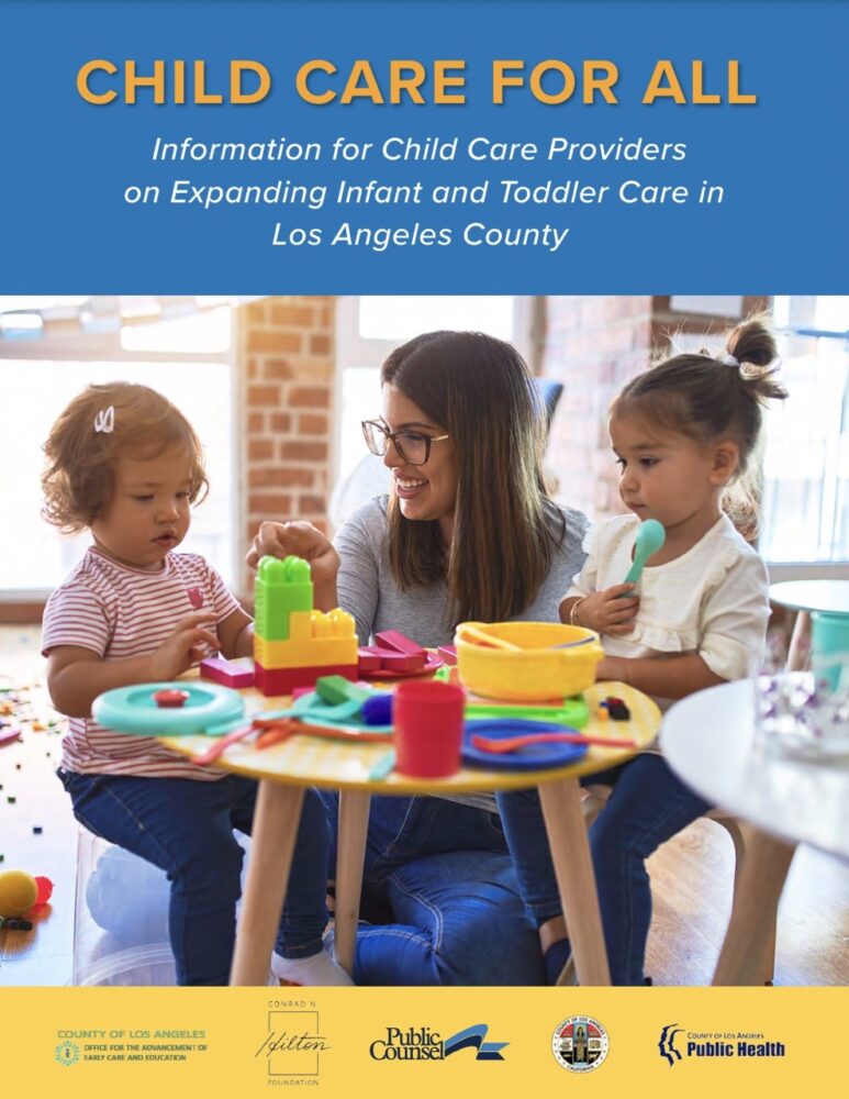 Addressing the Child Care Crisis in Los Angeles County: A New Toolkit ...